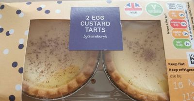 Woman whose Sainsbury’s order arrived with eggs missing is given ‘egg custard tarts’ as substitute