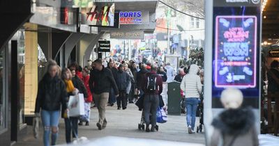 We compared Christmas shopping now in Swansea city centre with pre-Covid 2019 and the differences are huge