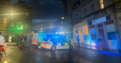 Edinburgh city centre street locked down by police in ongoing incident