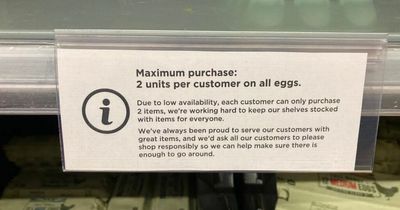 Asda latest to ration eggs as supply issues continue to hit supermarkets