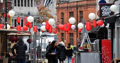 TV show transforms Cardiff street to look like Asian city centre
