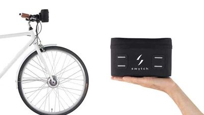 The Swytch Conversion Kit Turns Any Bike Into An E-Bike In Minutes