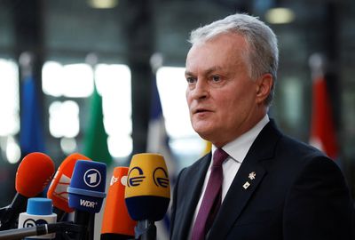 Lithuanian president says 'every inch of NATO territory must be defended'