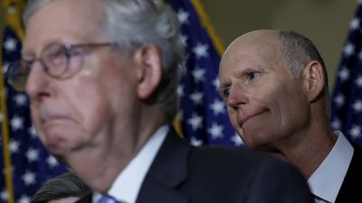 Rick Scott announces he will challenge Mitch McConnell for Senate GOP leader