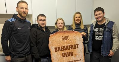 College launches breakfast club to help students during cost of living crisis