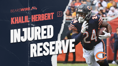 Bears place RB Khalil Herbert on injured reserve