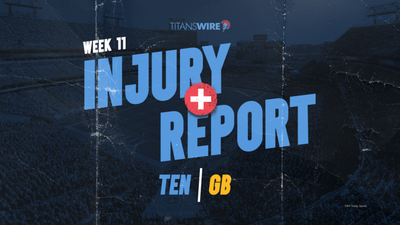 Tennessee Titans vs. Green Bay Packers Week 11 injury report: Tuesday