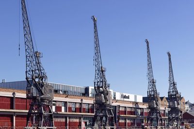 Four rare electric cranes receive Grade II listing in Bristol