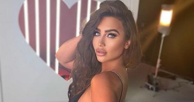 Lauren Goodger returns to Only Fans with oily lingerie shoot after months away