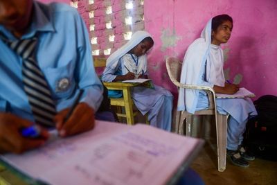 Floods sweep future from Pakistan schoolchildren