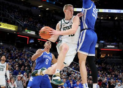 Best pictures from Michigan State basketball’s thrilling win over Kentucky in the Champions Classic