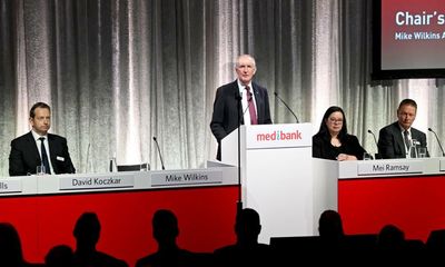 Medibank chief defends company’s security processes amid shareholder anger at AGM