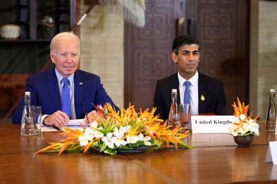 Biden calls UK closest ally and closest friend in meeting with PM Sunak