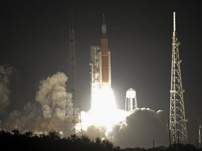 After a night of uncertainty, NASA's Artemis moon rocket takes to the skies