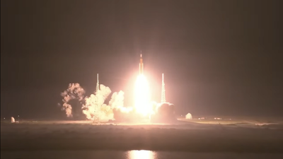 NASA launches its new Moon rocket for the first time