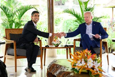 Biden and Sunak discuss Ukraine, China, Northern Ireland