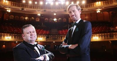 Peter Crouch and Paul Potts team up to release Christmas album - of football chants