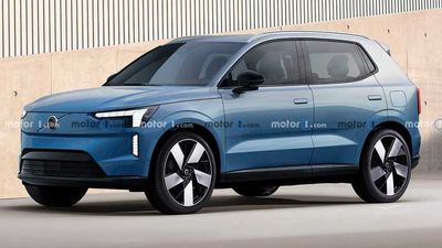 2024 Volvo EX30 Speculatively Rendered Based On Teaser Image