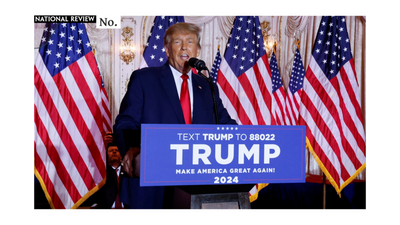 Papers react to Donald Trump's third presidential bid: 'No'