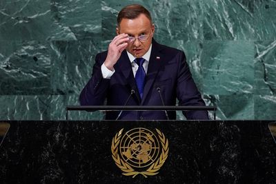 Polish president says missile that hit village was probably 'old' S-300 rocket