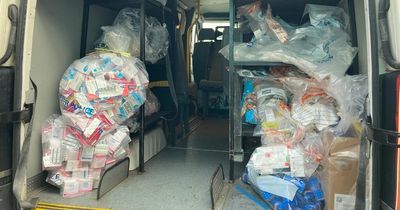 Police seize MILLIONS of pounds of drugs in latest raid on Manchester's Counterfeit Street