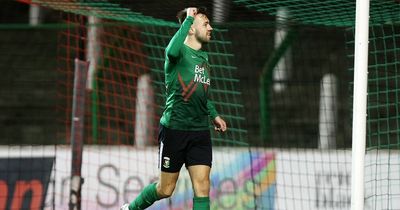 Glentoran give update on Conor McMenamin after Showgrounds injury