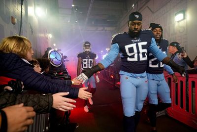 Titans’ Denico Autry shows off personality while mic’d up in Week 10