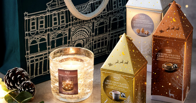 M&S launch Christmas hamper range including 'beautiful' light-up collection