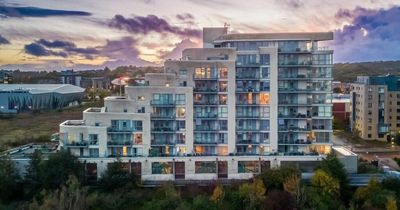 Trendy waterside apartment boasts amazing bay views from its three balconies