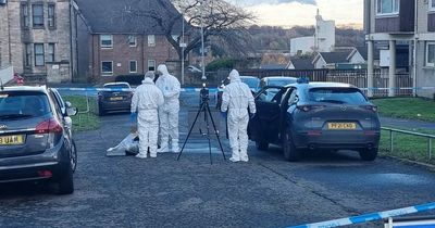 WATCH: Police cordon off Lanarkshire street to deal with suspicious package