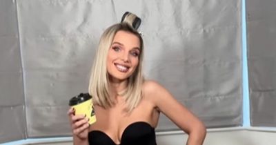 Helen Flanagan strips down to underwear before putting on stunning display on blue carpet amid 'mum guilt'