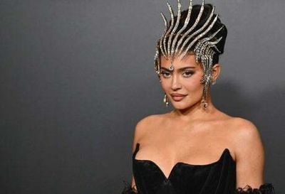 Kylie Jenner dons dazzling diamond-encrusted headpiece at Mugler exhibition opening in NYC