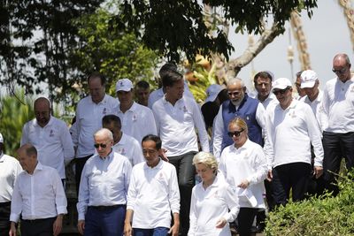 G20 leaders' declaration says most members strongly condemn war in Ukraine