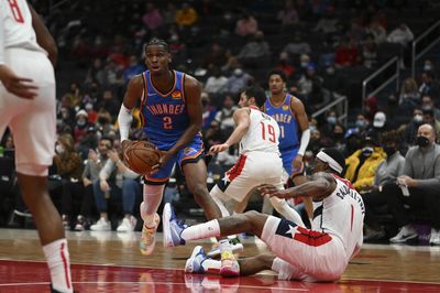 Thunder vs. Wizards: Lineups, injury reports and broadcast info for Wednesday