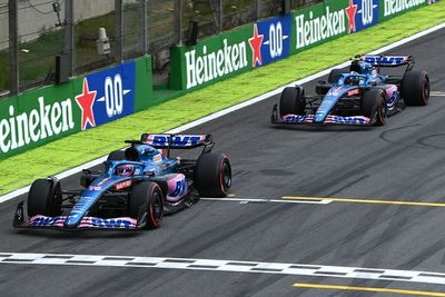 Alpine: Team game paid off in Brazil GP after driver “silliness” in F1 sprint