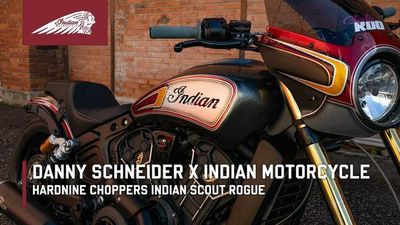 Hardnine Choppers Presents Custom Indian Scout Rogue At EICMA 2022