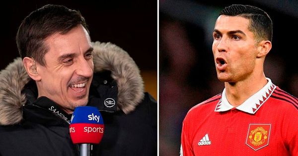 Gary Neville mocks Cristiano Ronaldo's bombshell interview with well-timed tweet