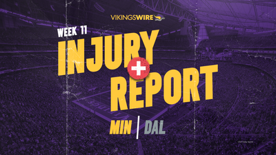 Vikings first injury report vs. Cowboys has surprising name