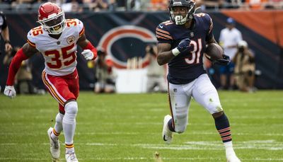 Bears RB Trestan Ebner ready for his close-up