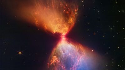 NASA releases new, 'fiery hourglass' protostar photo taken by James Webb Space Telescope