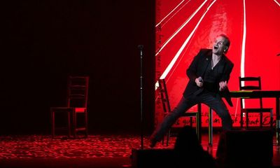 Bono review – U2 frontman’s pared back ‘solo in Soho’ show is a triumph