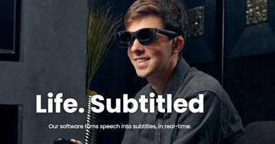 Subtitles app puts conversations into text on smart glasses