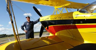 Death-defying acts all in a day's work for Hunter Valley Airshow stunt pilot Paul Bennet