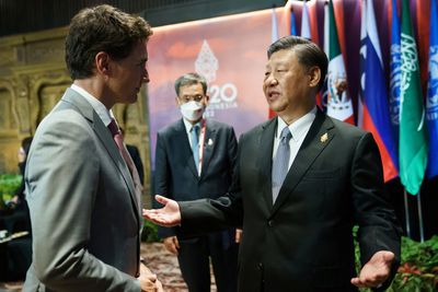 ‘Not appropriate’: Xi caught on camera rebuking Trudeau