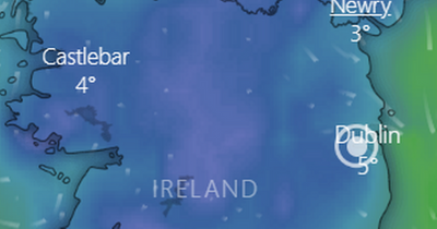 Met Eireann forecasts temperatures to plummet below freezing this weekend