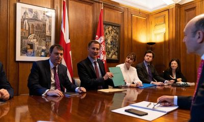 Jeremy Hunt says he has not ‘ducked difficult decisions’ as OBR says living standards growth wiped out – as it happened