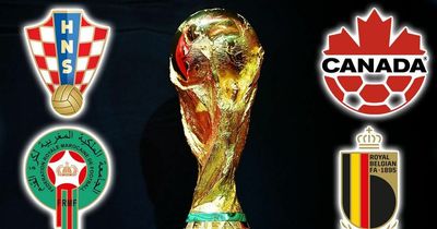 World Cup Group F preview: Belgium, Canada, Morocco, Croatia