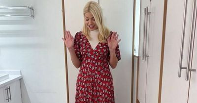 Holly Willoughby's autumnal floral dress from Ghost is sure to sell out