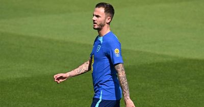 James Maddison leaves World Cup training session early as England take doctor's advice