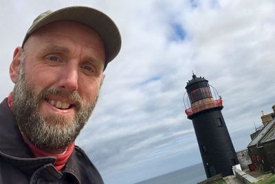 Designer creates prints of Irish lighthouses inspired by his boyhood hero Tintin